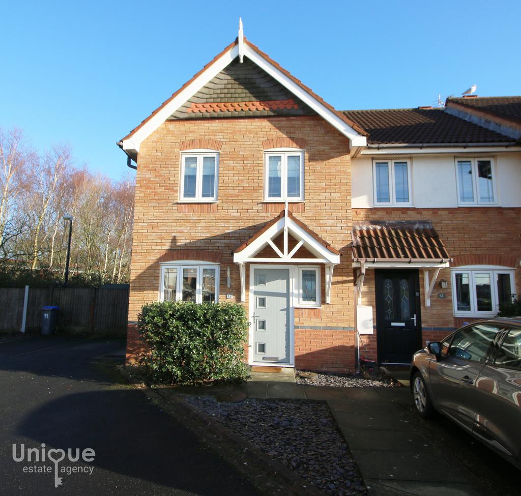 Coriander Close, Blackpool, FY2 3 bed end of terrace house £151,900