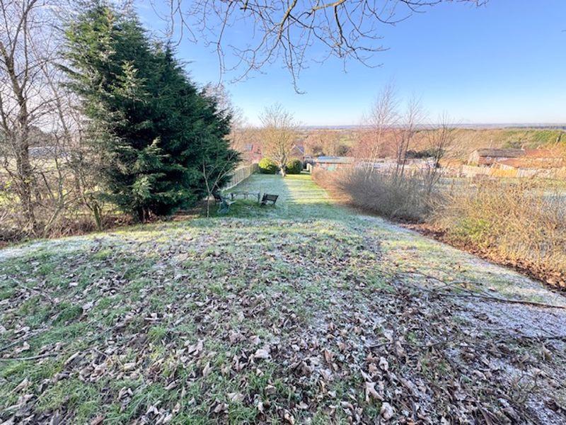 View down garden...