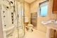 En suite shower...