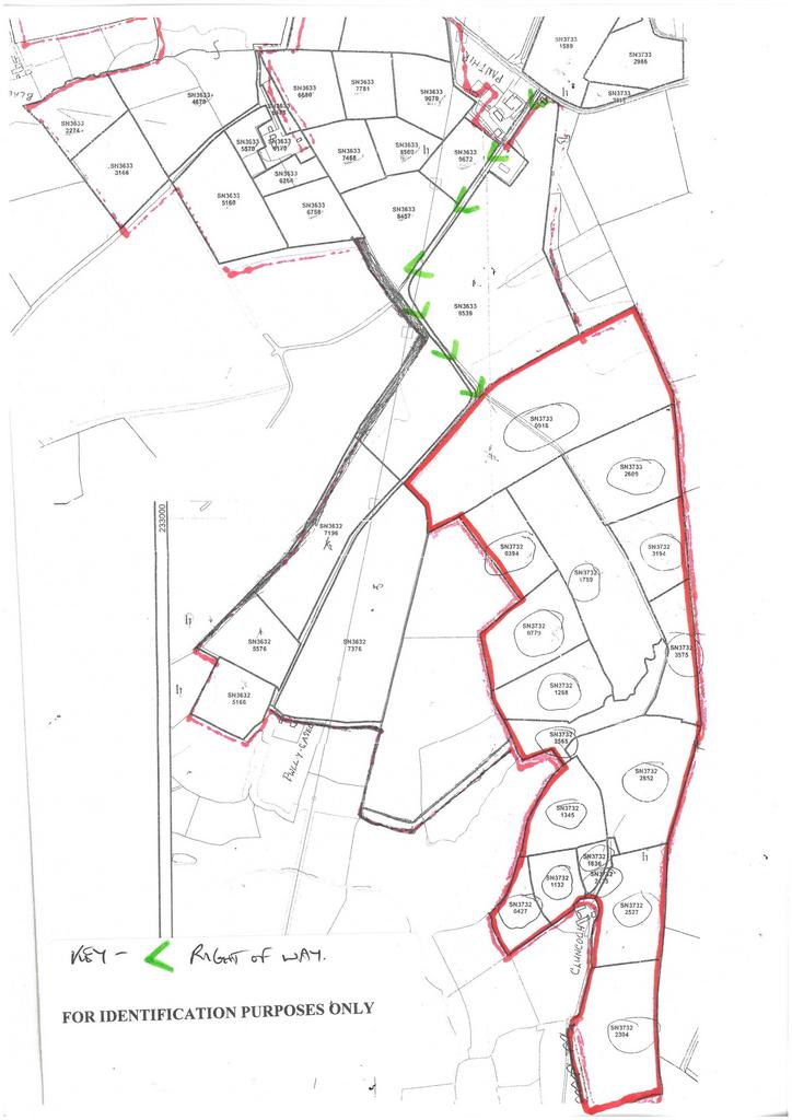 Cwmduad, SA33 6AT SA33 Farm land - £550,000