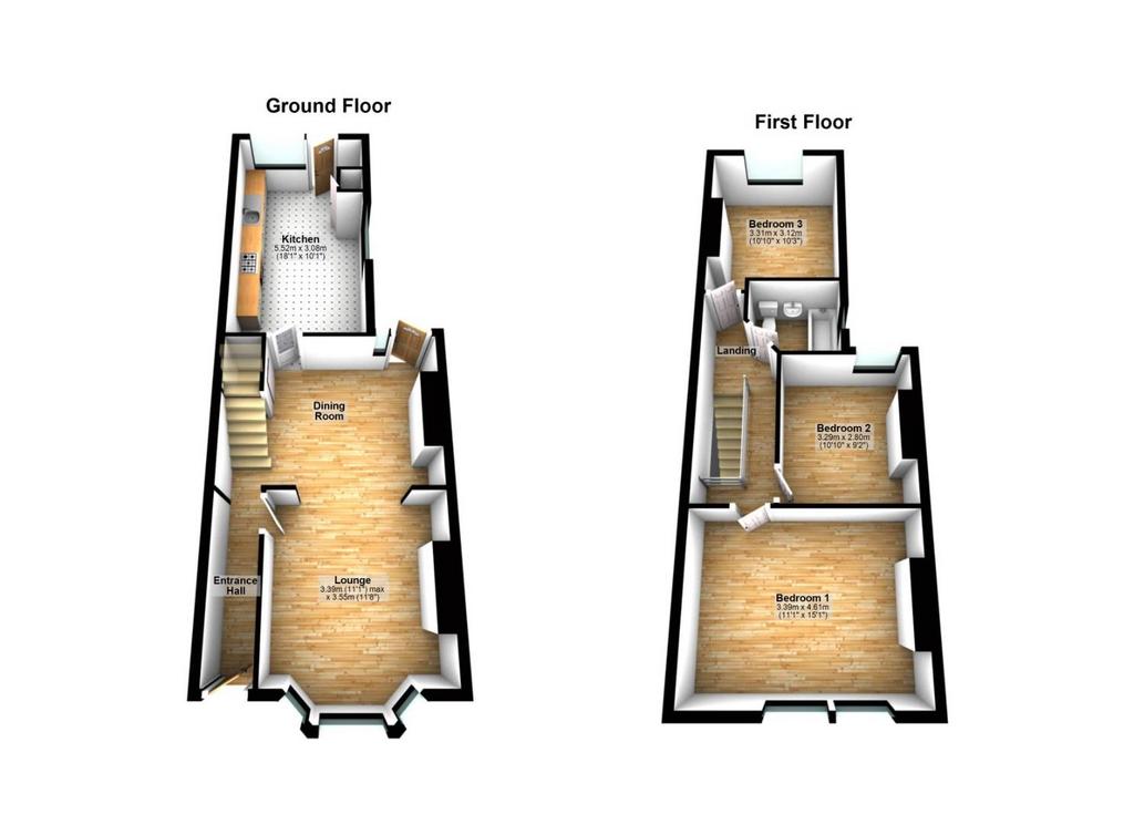 Riverside Terrace, Ely, Cardiff 3 bed terraced house for sale £165,000