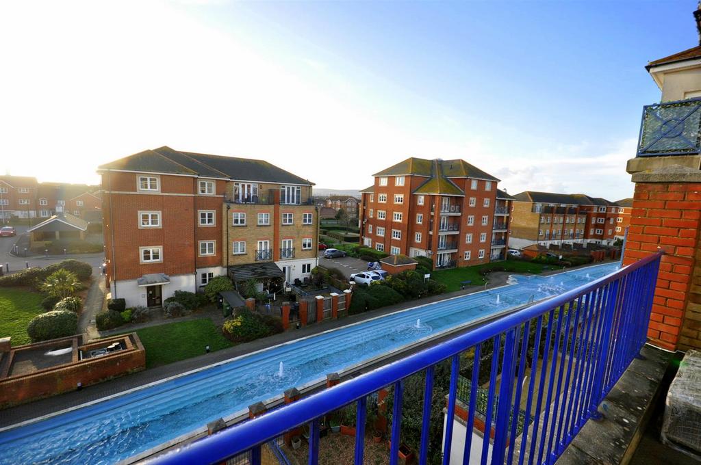 View over water feature