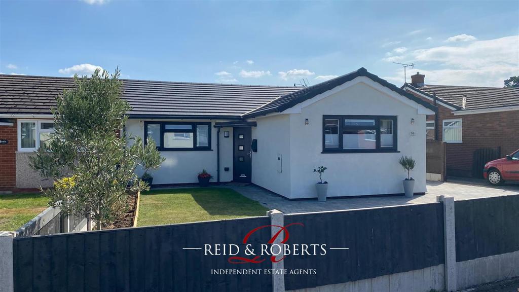 Wirral View, Connah's Quay, Deeside 2 bed semidetached bungalow £230,000