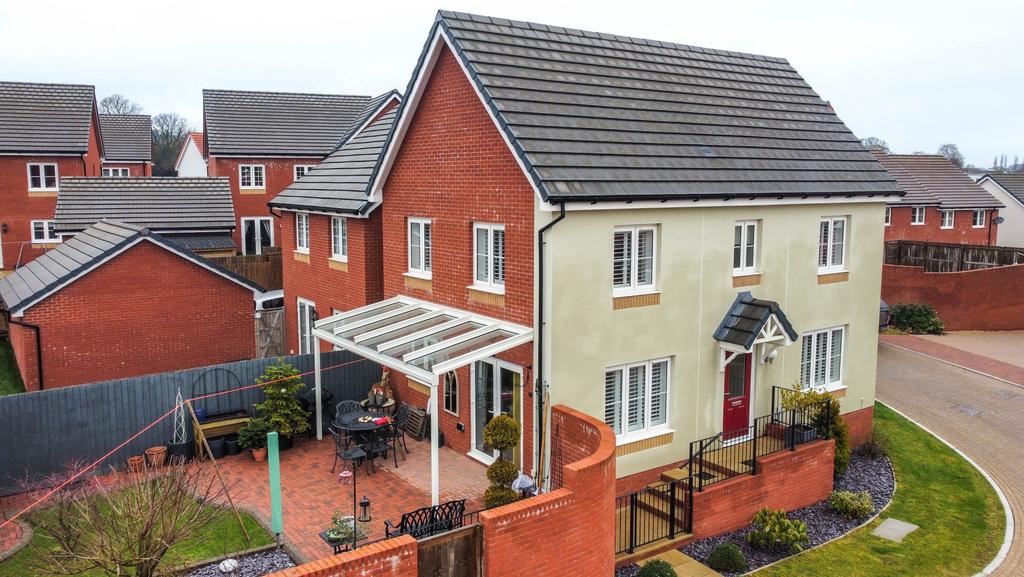 Pavey Run, Ottery St Mary 3 bed detached house for sale £450,000