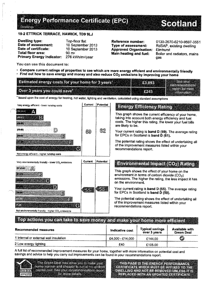 EPC Certificate