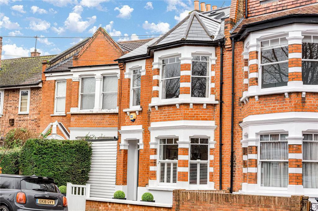 Fielding Road, Chiswick, London 4 bed end of terrace house £1,550,000