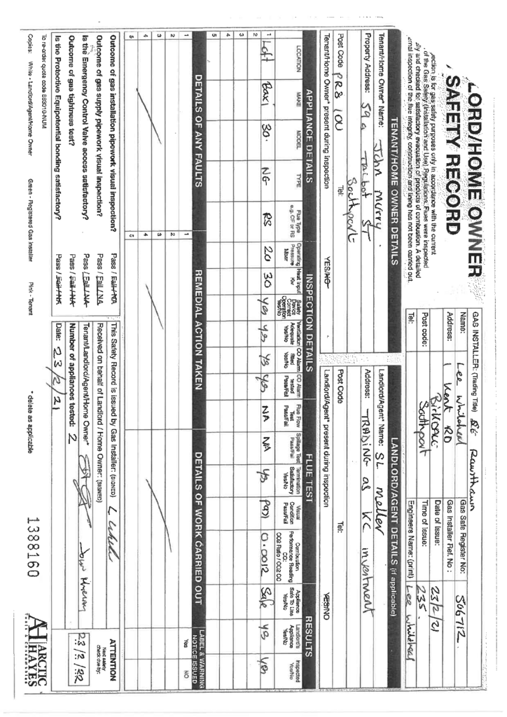 EPC Certificate