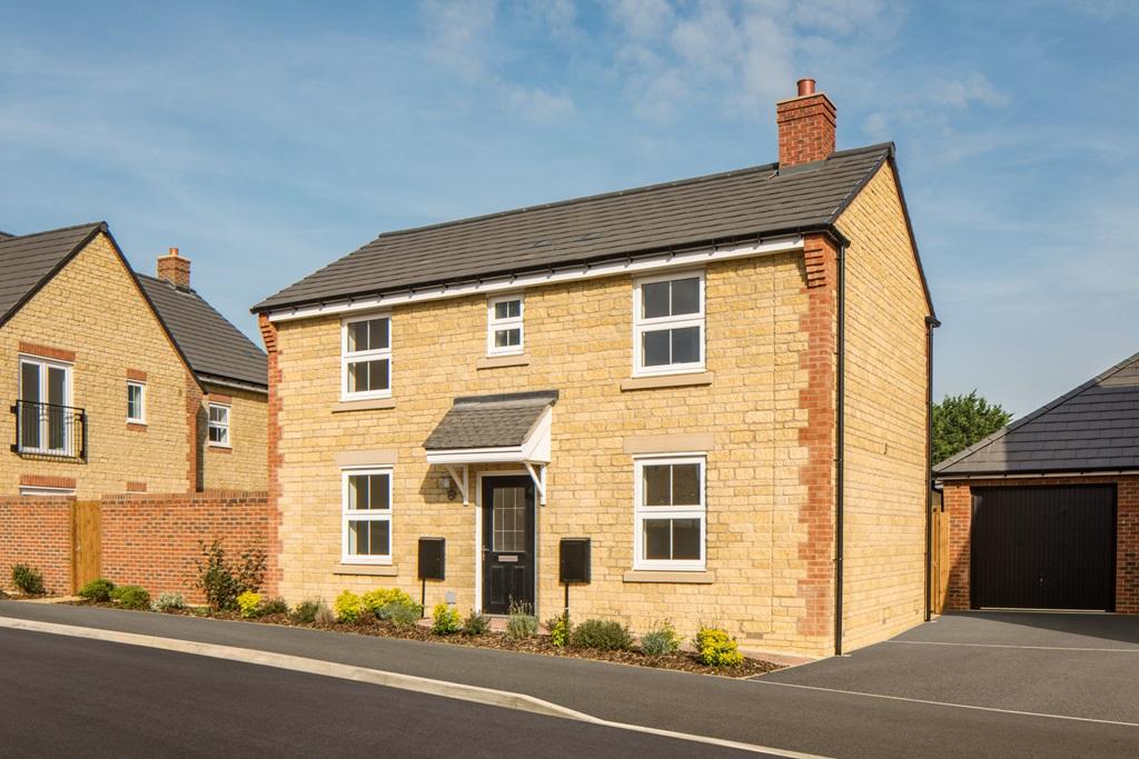 The Hadley at River Meadow in stone finish