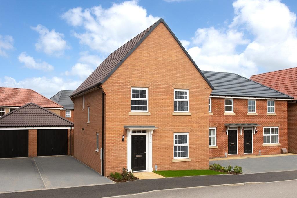 Outside view of 4 bedroom detached Ingleby home