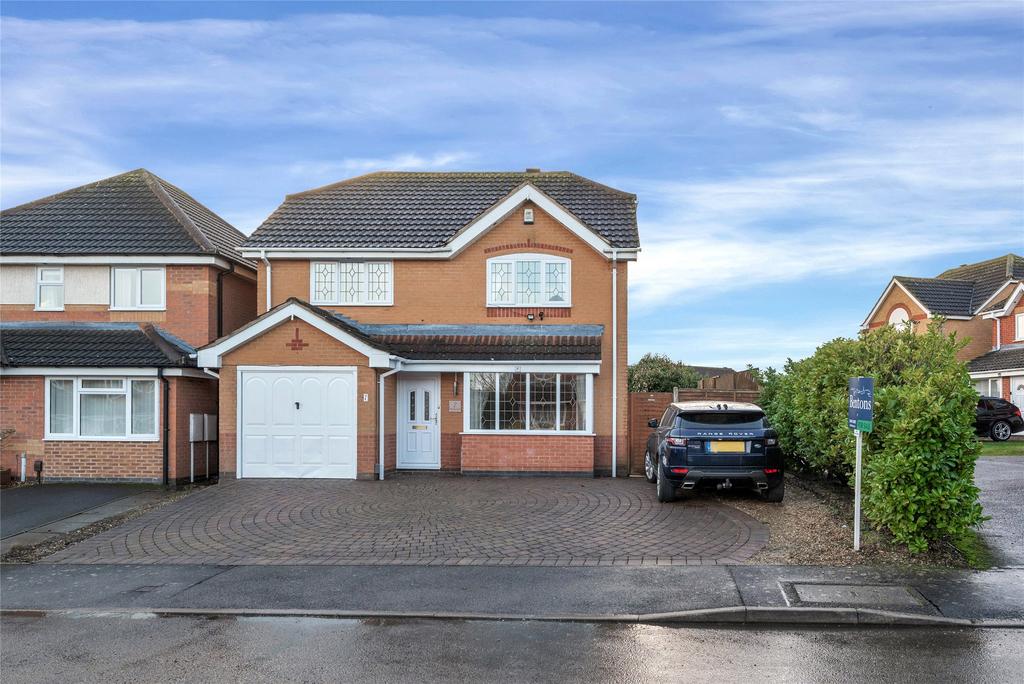 Mildmay Close, Melton Mowbray, Leicestershire 3 bed detached house £