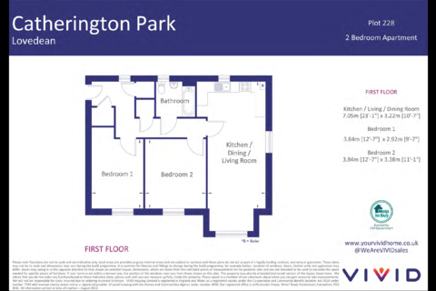 2 bedroom apartment for sale - Bruce Gardens, Waterlooville, Hampshire