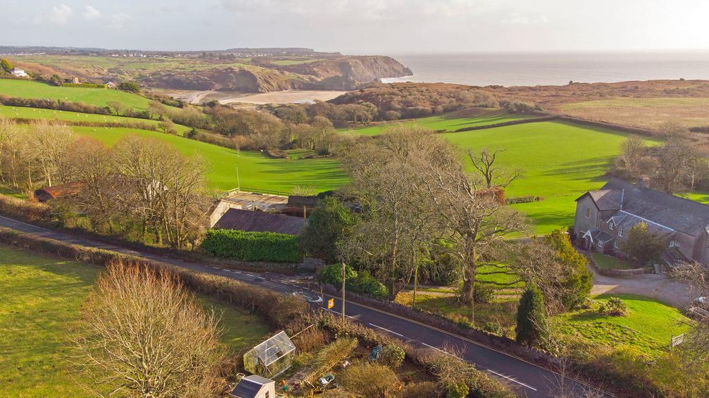 A page   Drone Ashtree Cottage Penmaen Fine and...