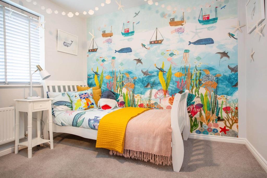 A third bedroom gives provides plenty of space...