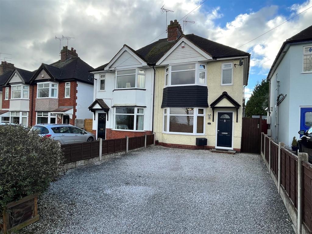 Nuneaton Road, Bulkington, Bedworth 3 bed semidetached house £249,950