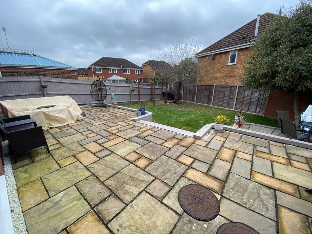 Rear garden