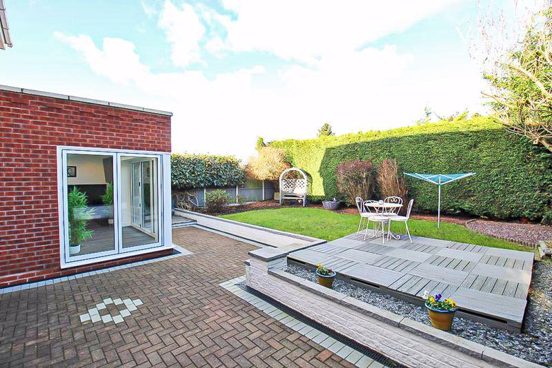 Rear garden