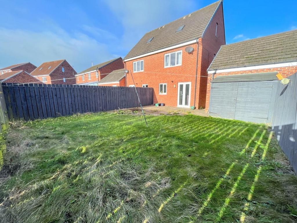 Rear garden