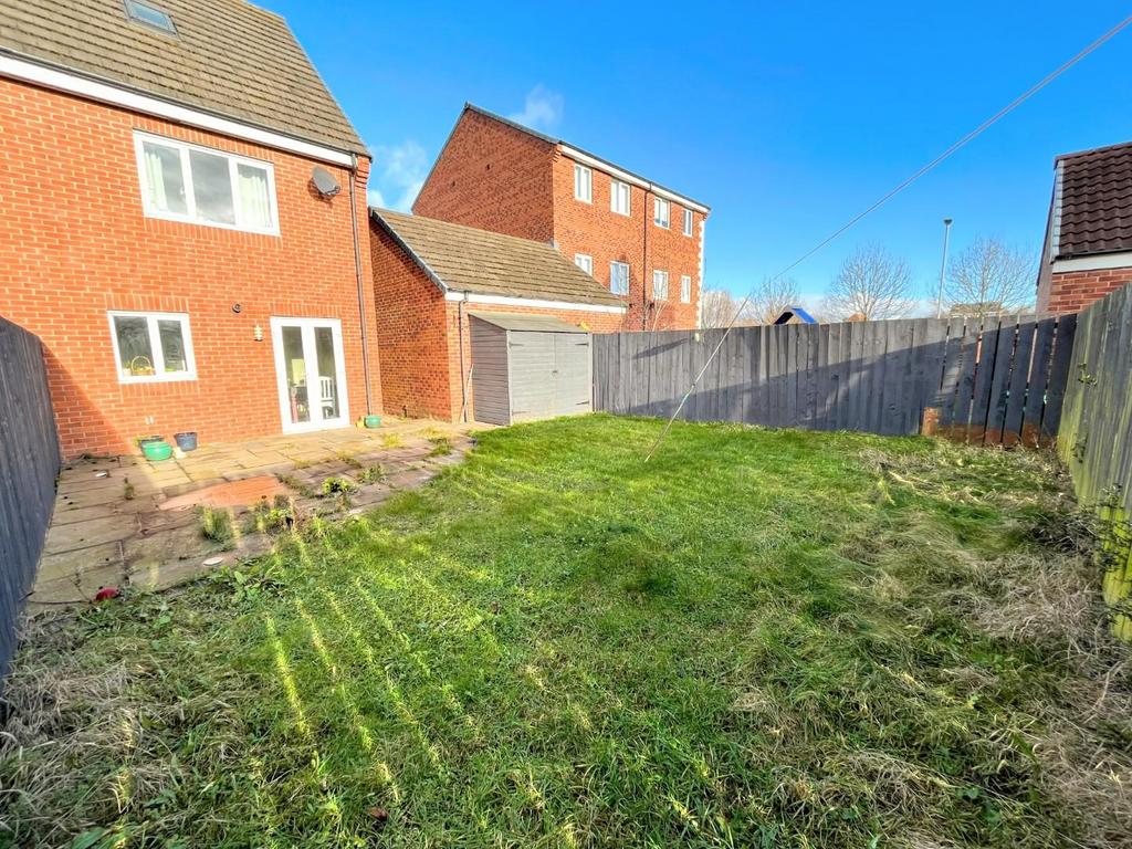 Rear garden