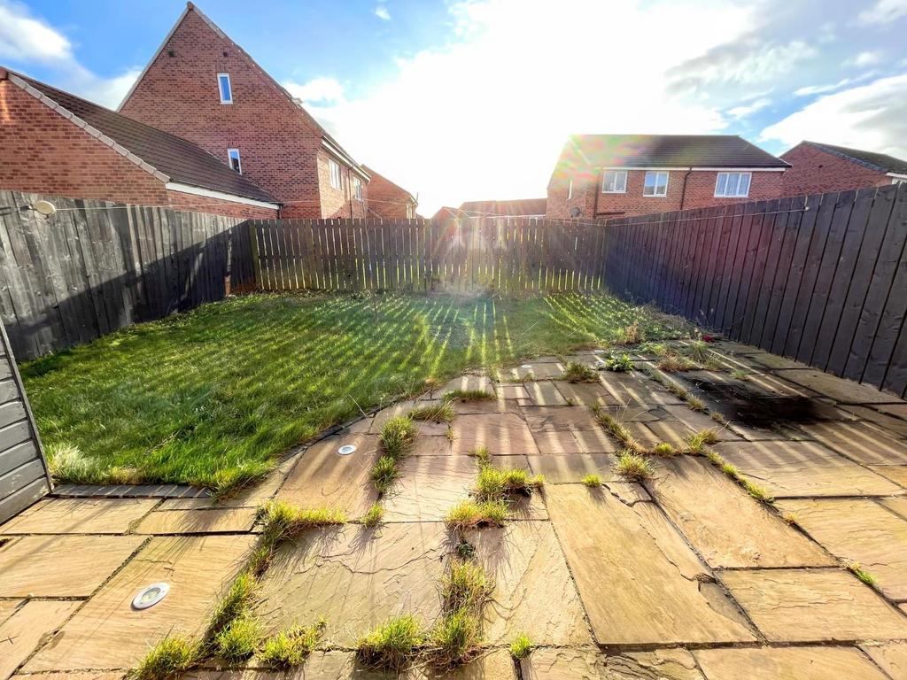 Rear garden