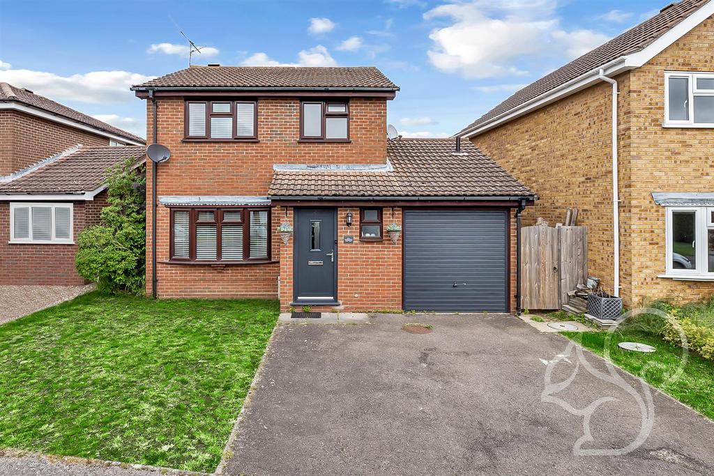 Davidson Close, Great Cornard 3 bed detached house £350,000