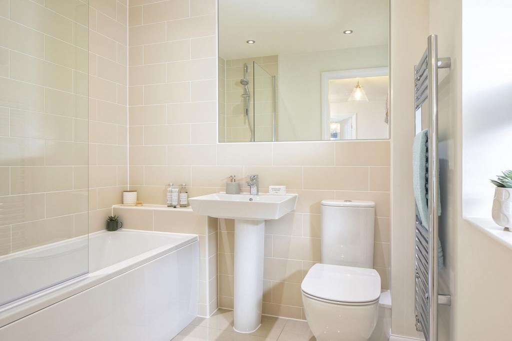 Bathroom in the Cornell 4 bedroom home