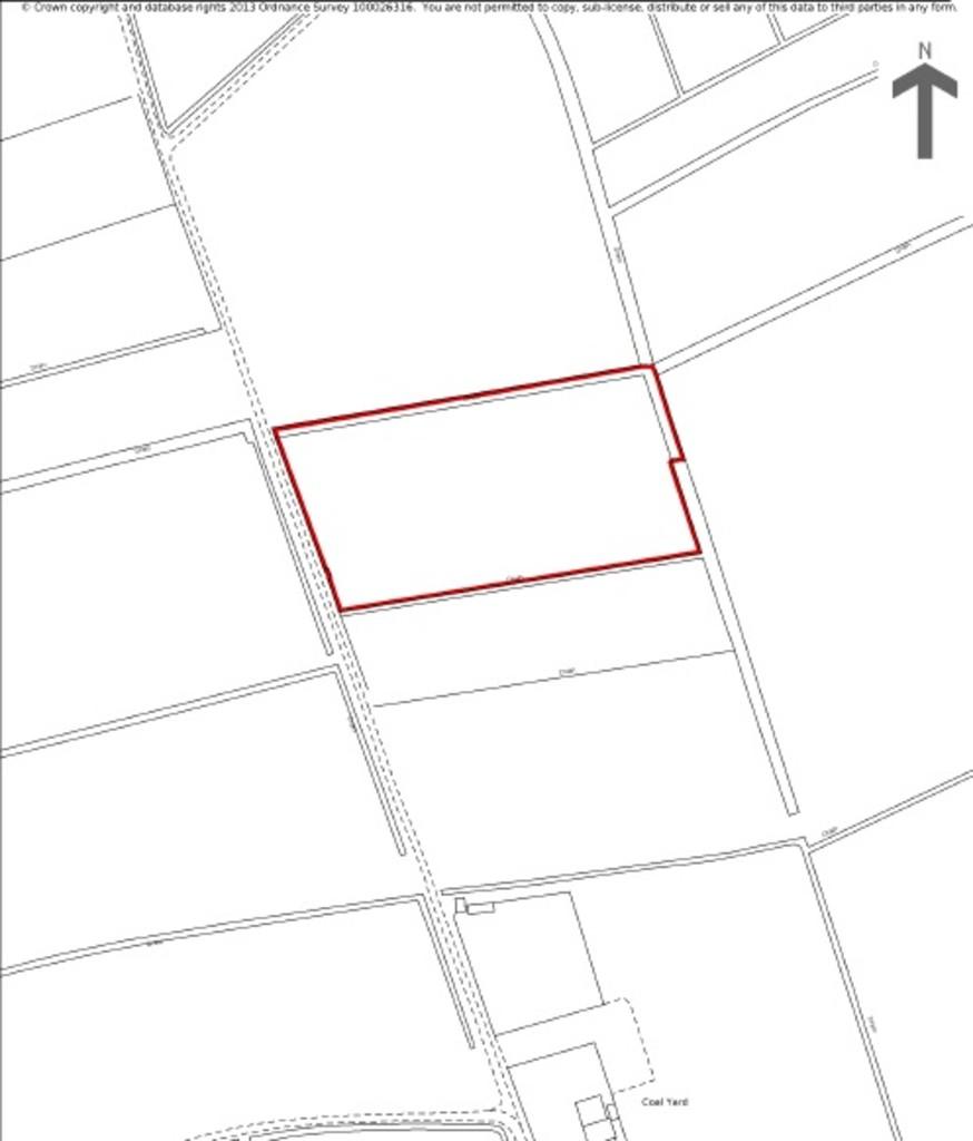 Title plan - not to scale