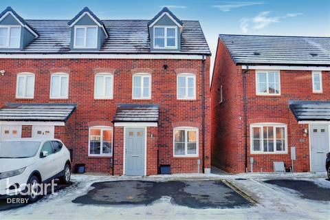 3 bedroom end of terrace house for sale - Wolfscote Close, Derby