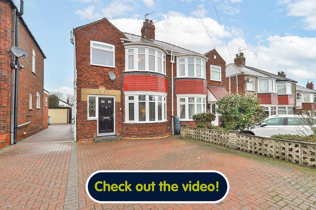 Westfield Rise, Hessle, HU13 0NB 3 bed semidetached house £295,000