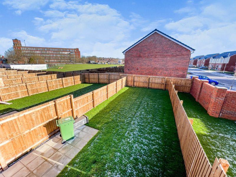 Rear garden