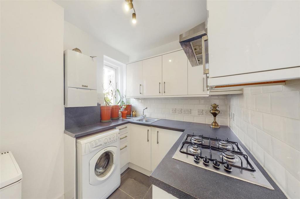 Separate modern fitted kitchen