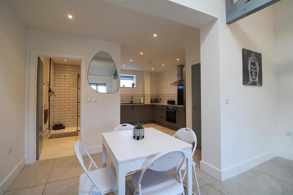 Open plan living area