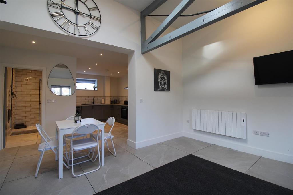 Open plan living area