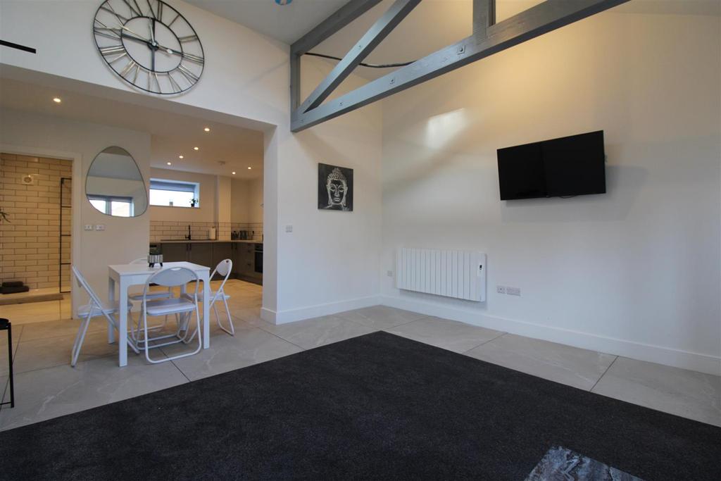 Open plan living area