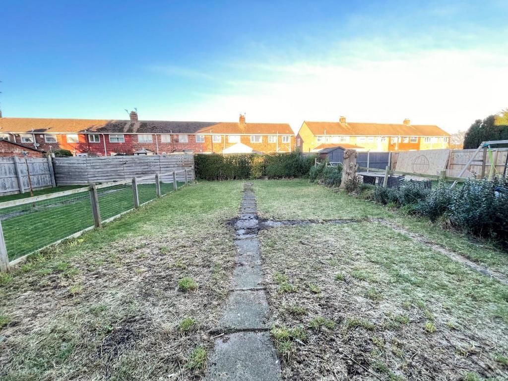 Rear garden
