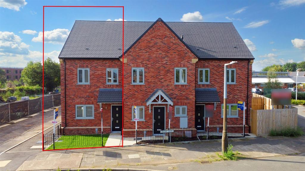 Briar Gate, Long Eaton 3 bed end of terrace house for sale £235,000