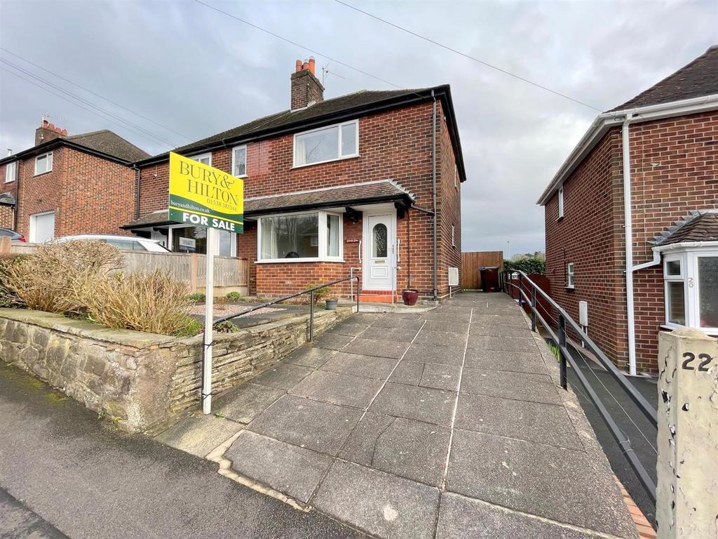 Geoffrey Avenue, Leek 2 bed semidetached house £165,000