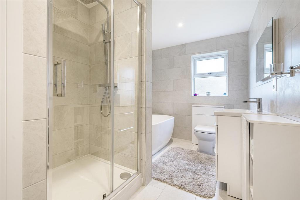 Modern bath and shower room