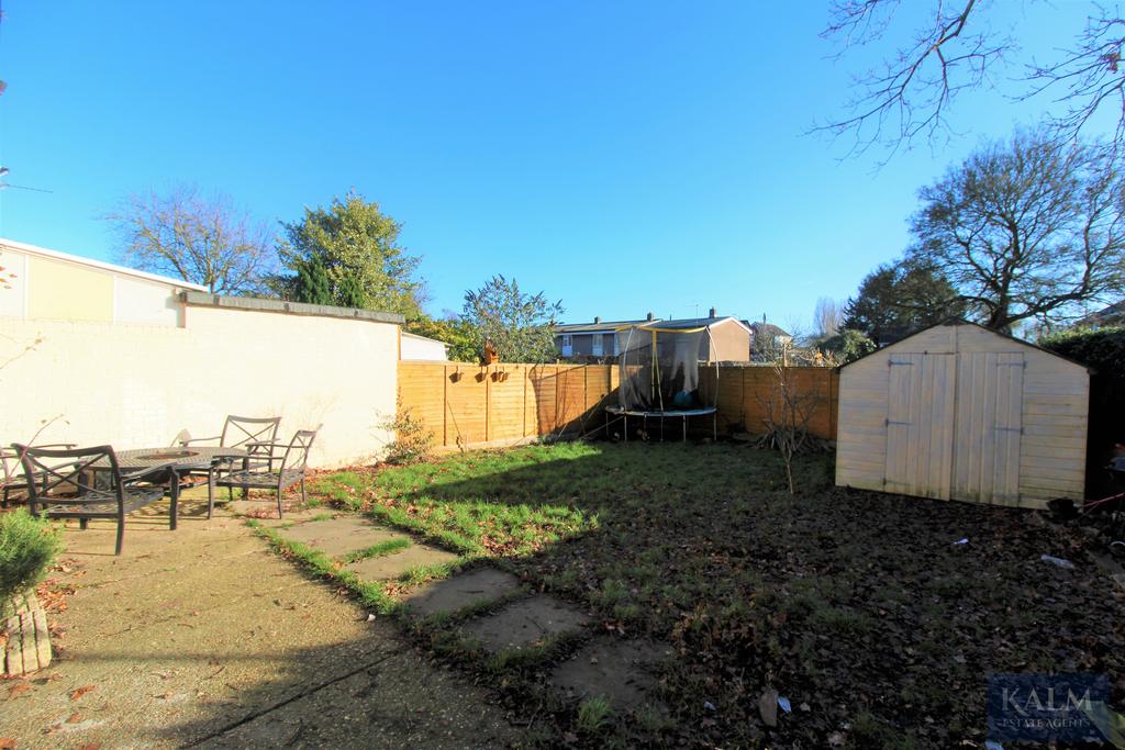 Rear garden