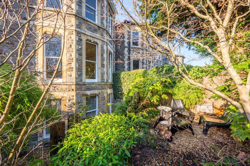 Small private garden