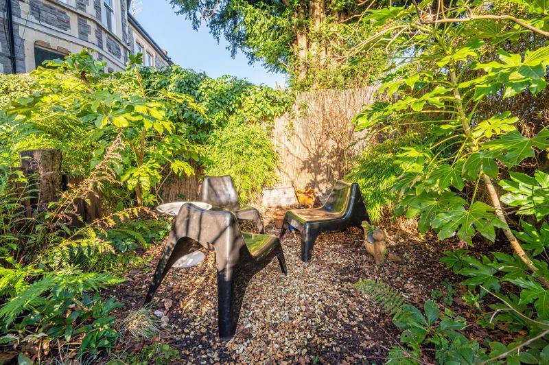 Small private garden