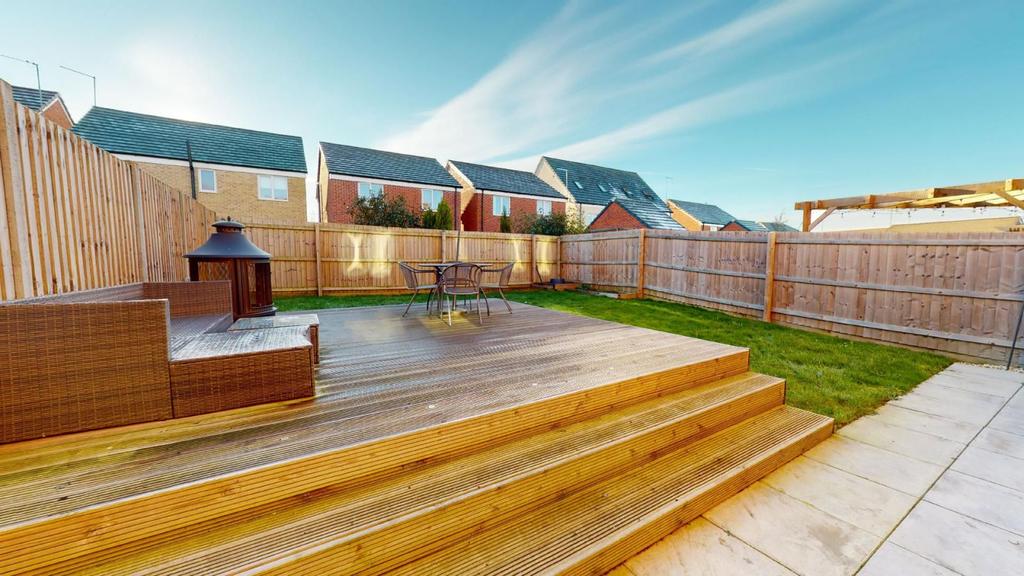 Rear garden