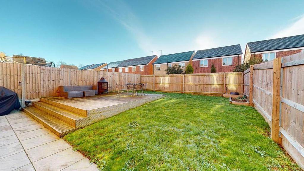 Rear garden
