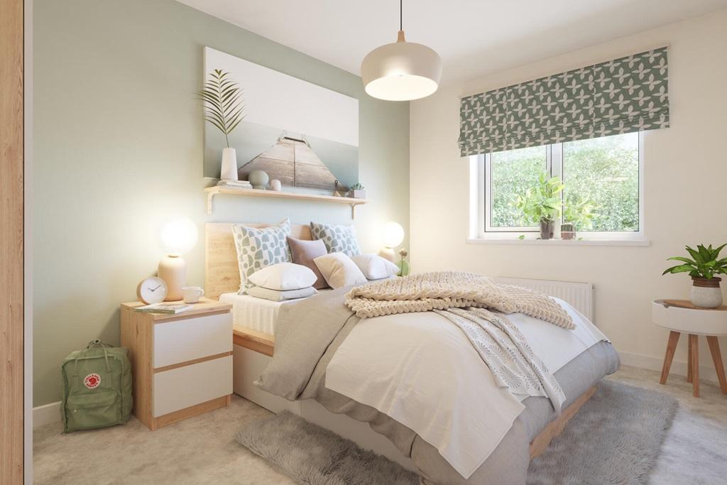 A cosy fourth double bedroom is perfect for...