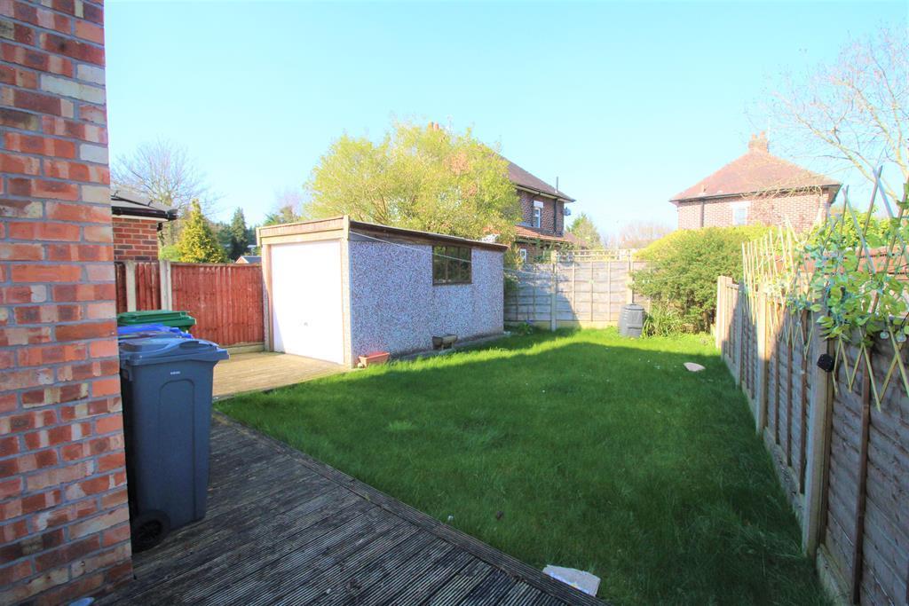 Garden and garage