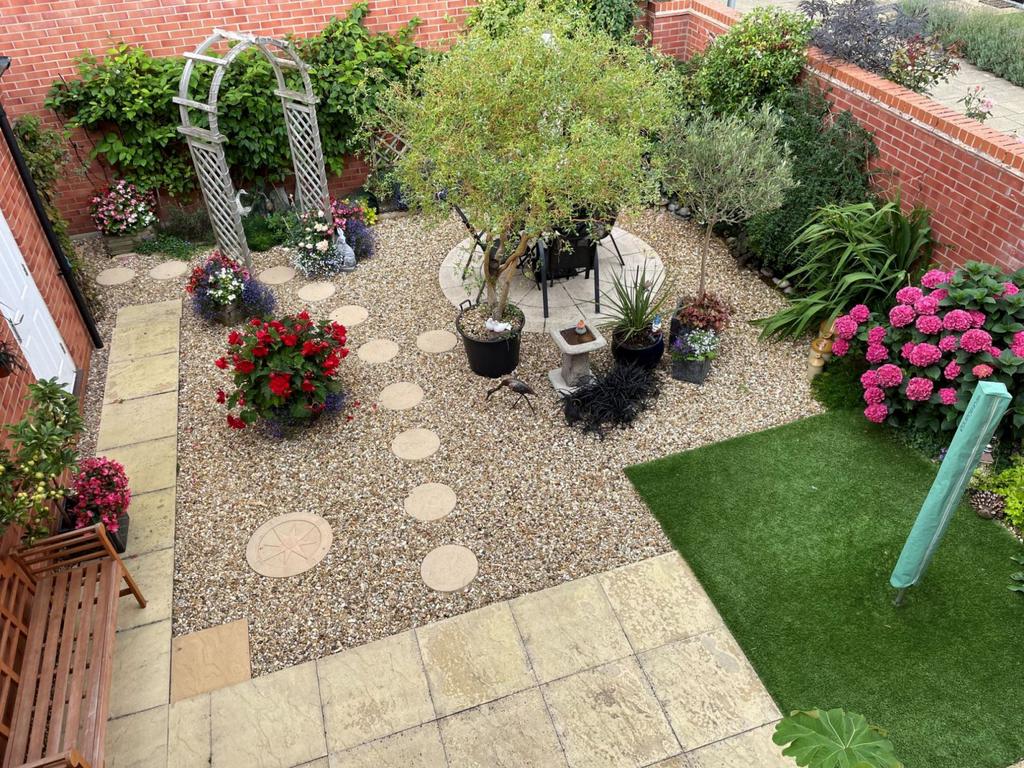 Rear garden