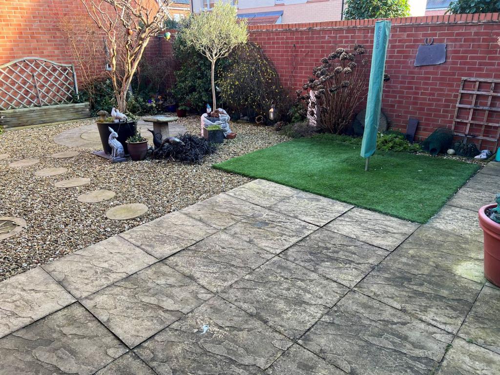 Rear garden