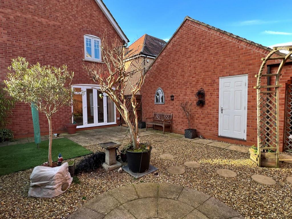 Rear garden