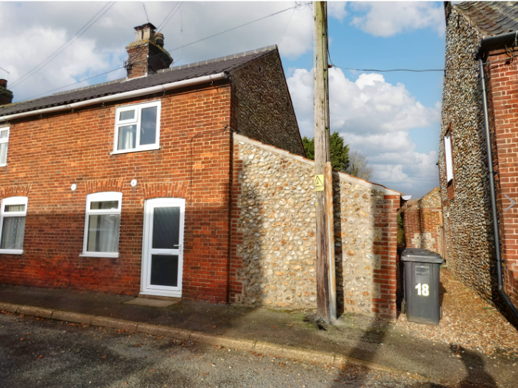 The Street, Sculthorpe NR21 2 bed end of terrace house £700 pcm (£162 pw)