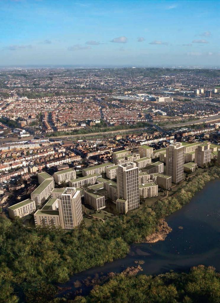 Hendon Waterside, Hendon, NW9 1 bed flat £565,000