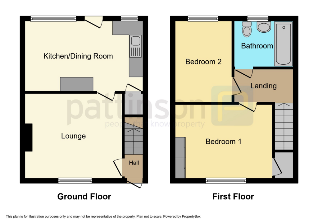 Greenside Avenue, Horden, Durham, SR8... 2 bed semidetached house £